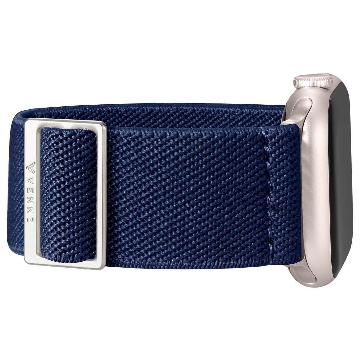 blått apple watch band med stretch