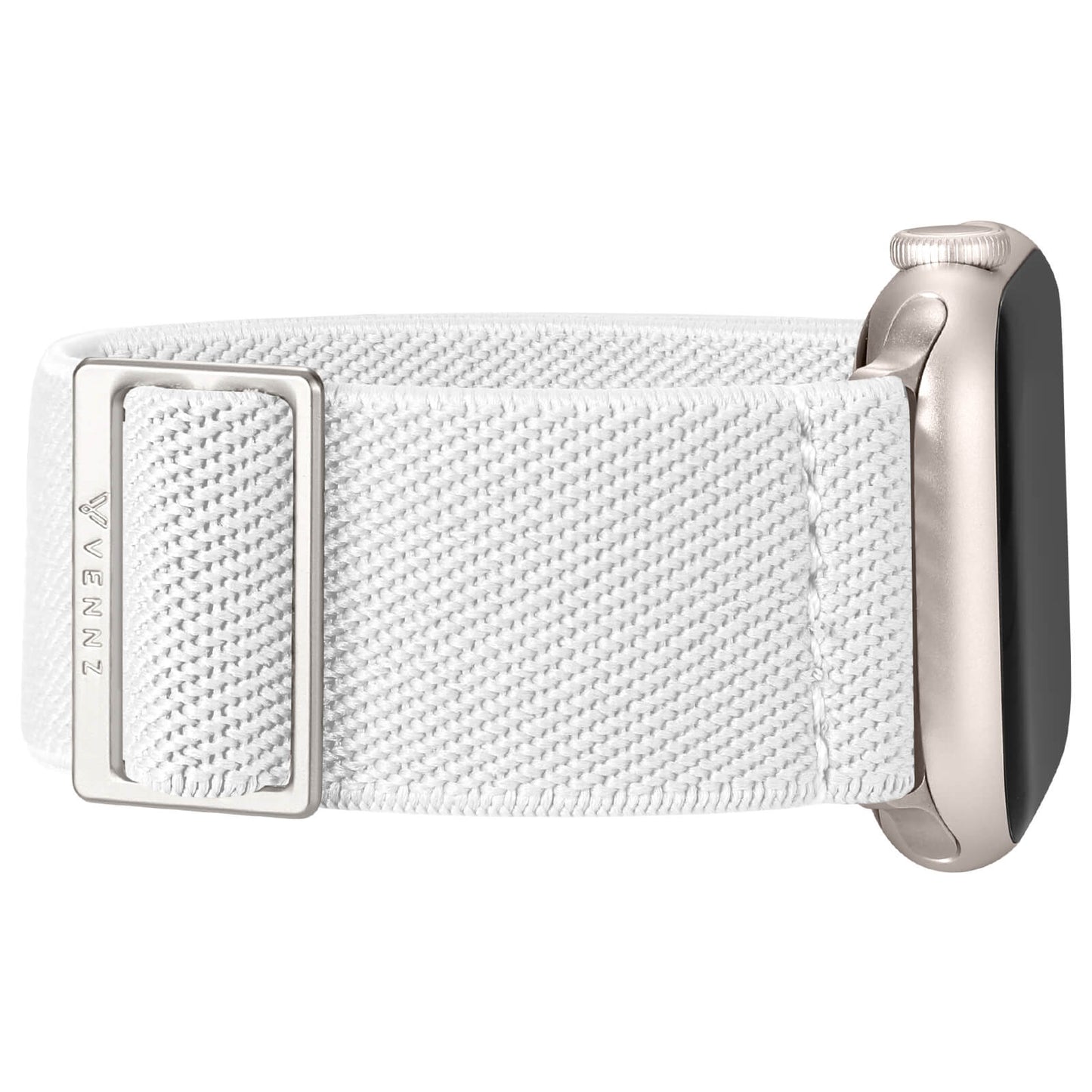 Vitt apple watch band med stretch